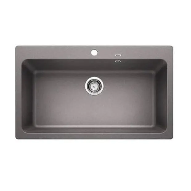 (HAFELE) BLANCO NAYA XL 9 Kitchen Sink Alu Metallic 495.39.377 (570.25.920)
