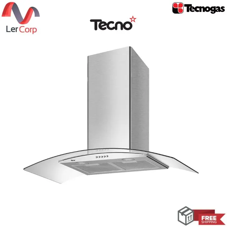 (Tecno) Tecnostar Wall-Mounted Range Hood Model TNS HD 3490K-AC 90 cm