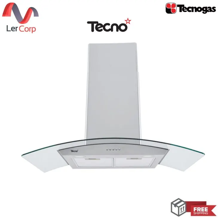 (Tecno) Tecnostar Wall-Mounted Range Hood Model TNS HD 502 B 900 90 cm