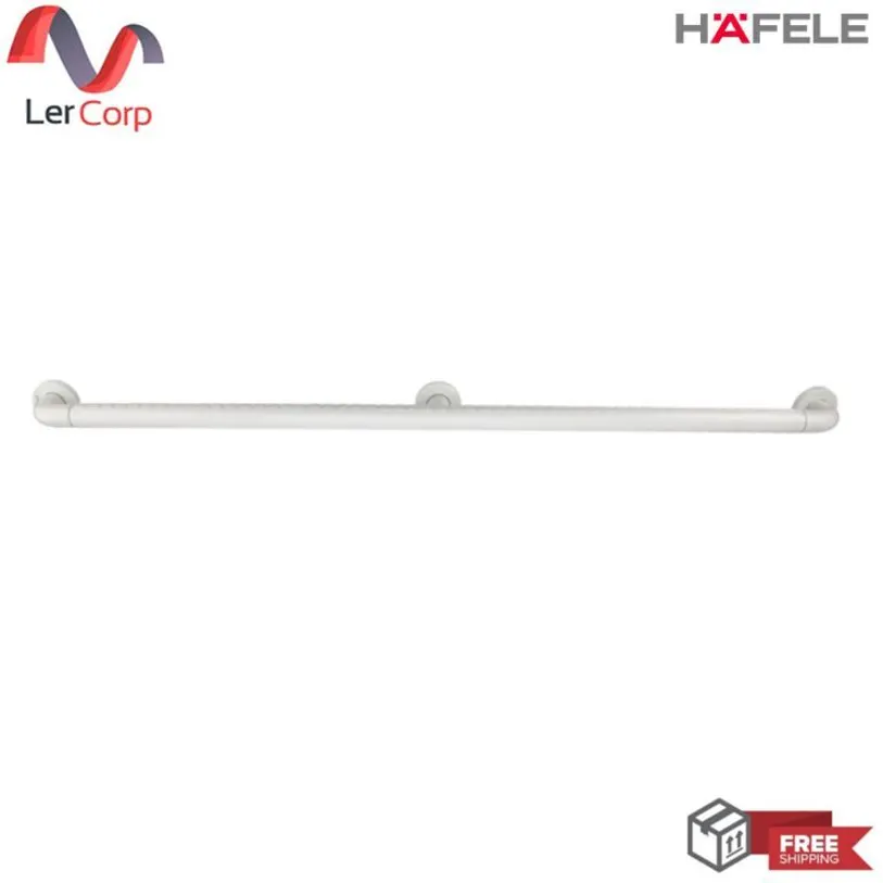 (Hafele) Straight Grab Bar 1200 mm. Nylon White (499.68.214)