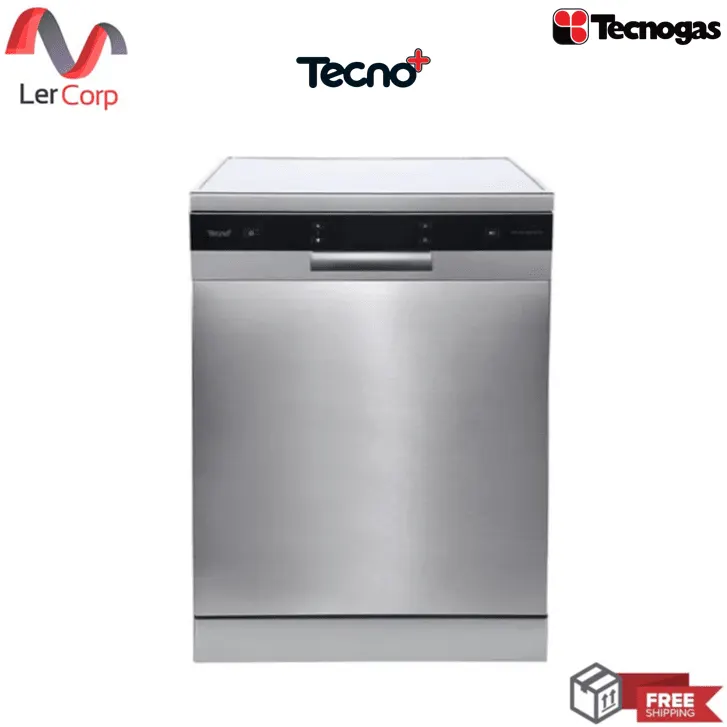 (Tecno) Freestanding Dishwasher TECNOPLUS DW 60815 SS