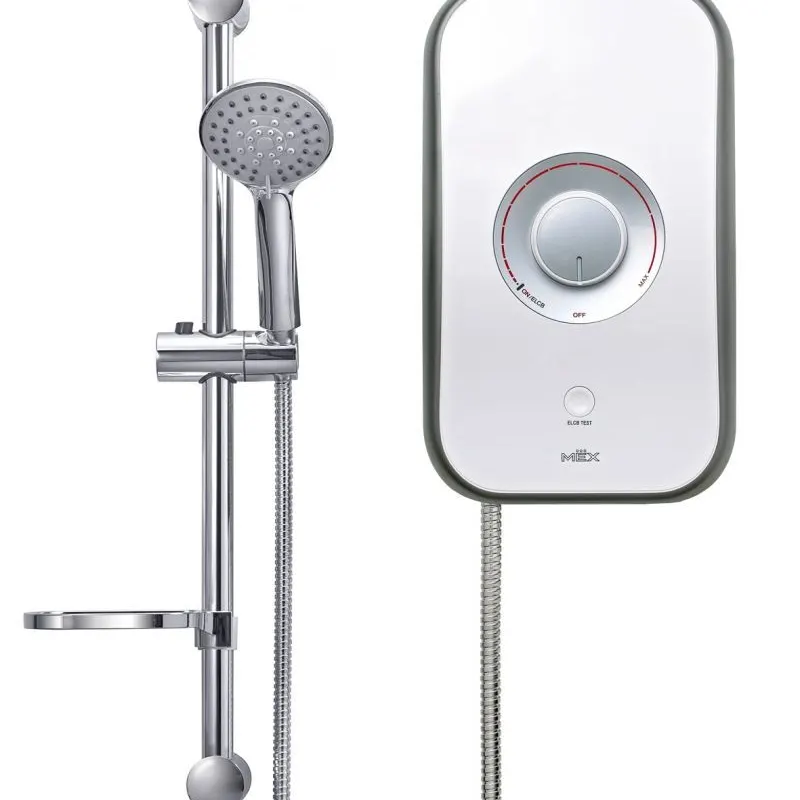 (MEX) MEX Instant Water Heater Model CODE 5C (SA) White/Bronze Silver : 5100W