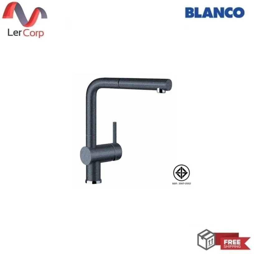 (HAFELE) ก๊อกน้ำ BLANCO LINUS-S (565.68.350) (495.50.026) สีแอนทราไซต์ anthracite