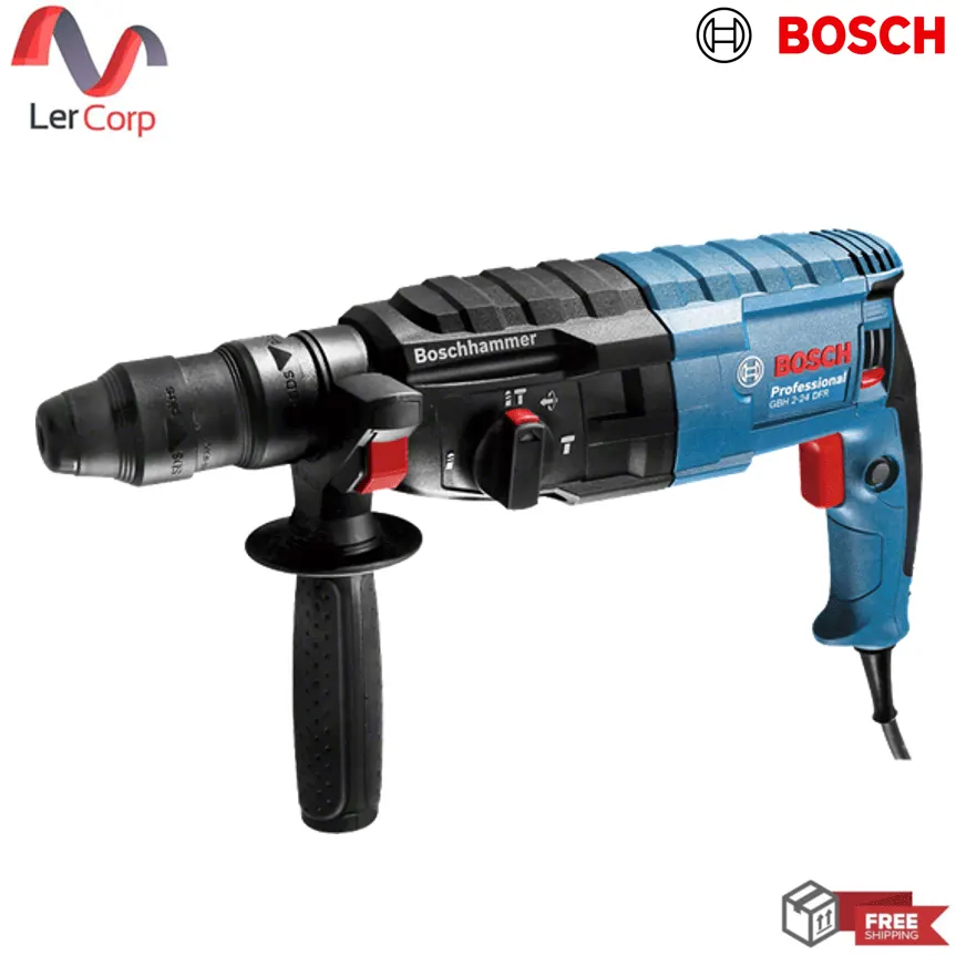 (Bosch PT) SDS Plus Rotary Hammer Drill Piston System 790W (Drilling-Chiseling) Model GBH 2-24 DFR